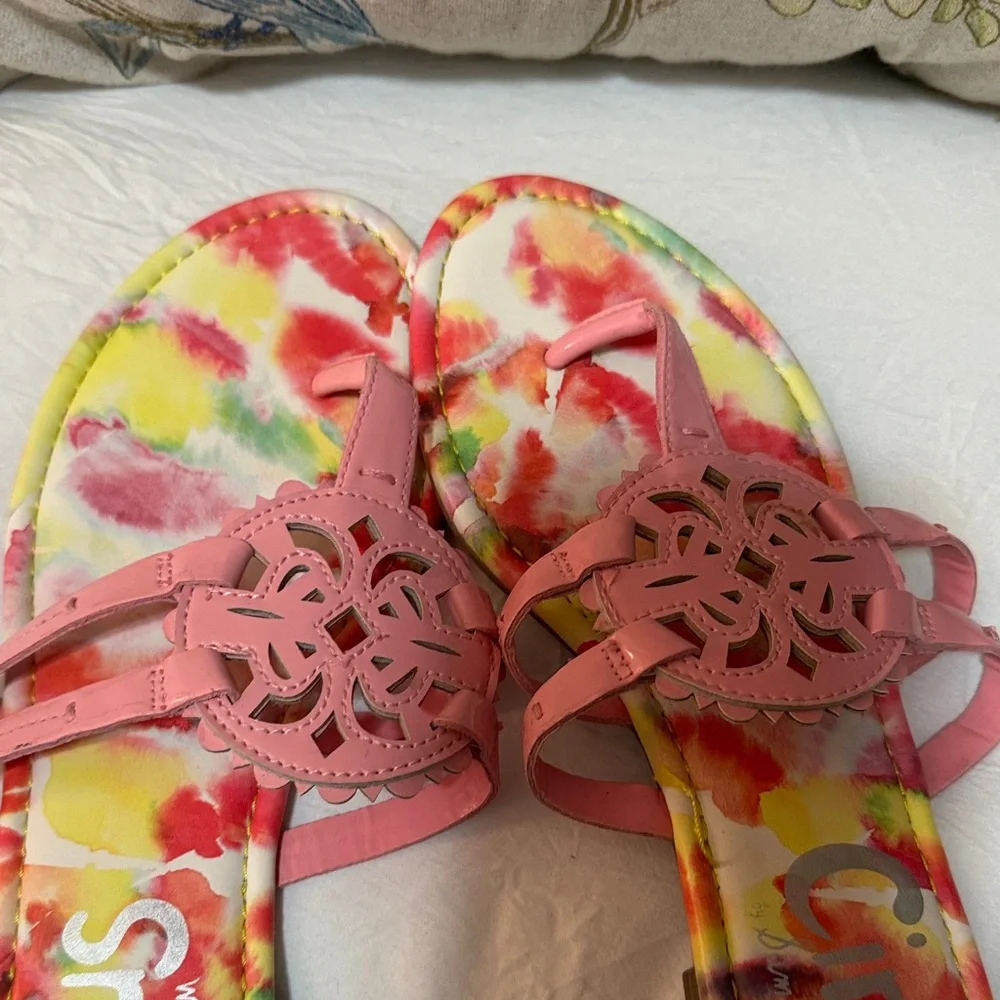 Sam Edelman Multicolor Floral Sandals - Picture 5 of 5